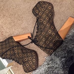 Jeffrey Campbell Lita Macrame boots